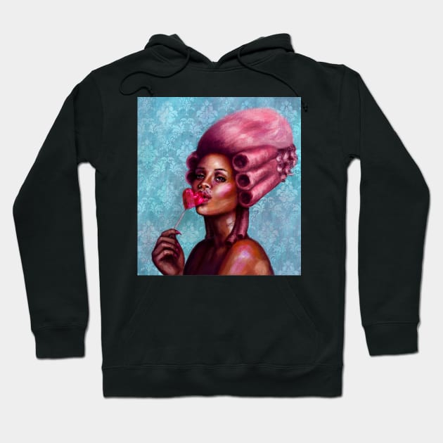 Yas, Queen, Madam Lolli Hoodie by ArtInPi